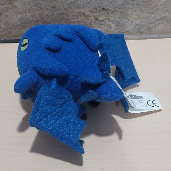 Toothless Night Fury Dragon Blue MIni Plush Toy 2010 - Picture 11 of 12